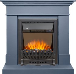 Каминокомплект Royal Flame California STD CRM (Разборный) с очагом Aspen Black санд антрацит