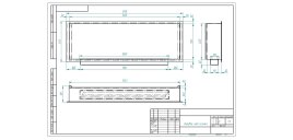 Биокамин Zefire Flagman 1300 латунный