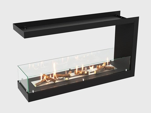 Встроенный биокамин Lux Fire Торцевой 1155 М ВБКТ-1155M