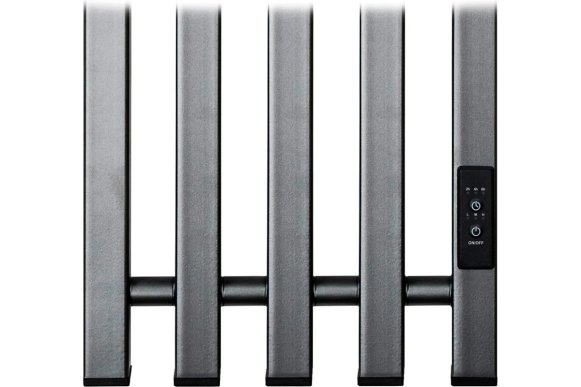 Электрический полотенцесушитель Primoclima Sol Q E Graphite 100*24 5