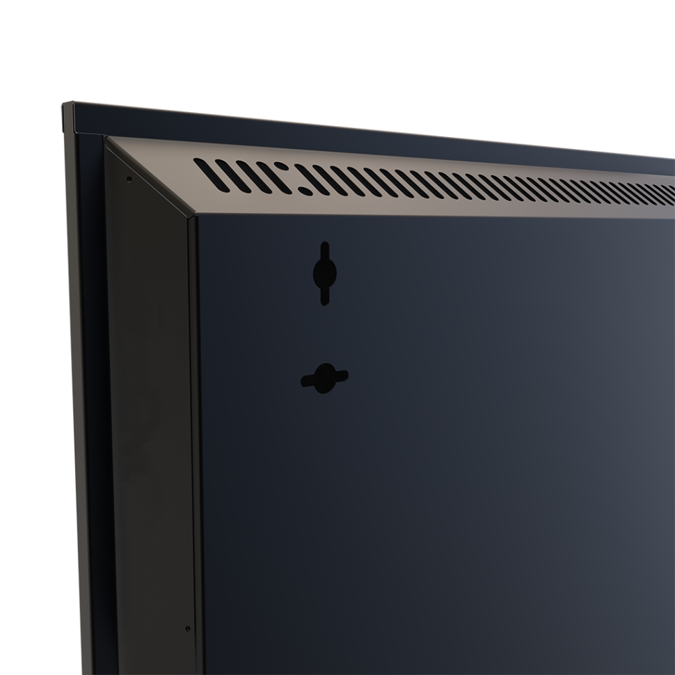 Отопительная панель Stout Black Stone SCT 60*60 черный гранит/черный корпус — фото 5