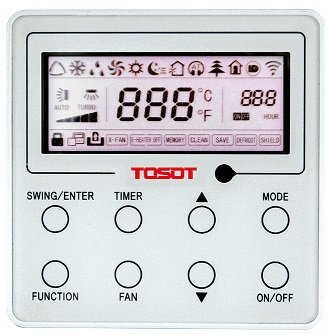Кассетная сплит-система Tosot T12H-ILC/I/TF05P-LC/T12H-ILU/O — фото 3