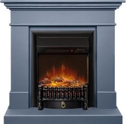 Каминокомплект Royal Flame California STD CRM (Разборный) с очагом Fobos FX Black санд антрацит