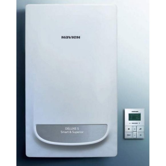 Изображение товара Настенный газовый котел NAVIEN DELUXE S 13K для отопления и ГВС