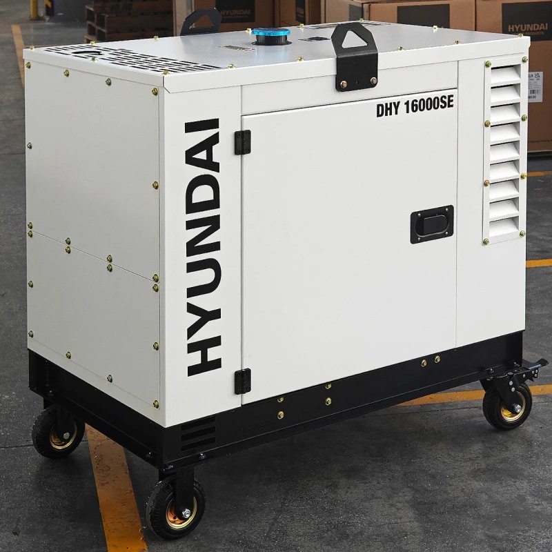 Дизельный электрогенератор Hyundai DHY 16000SE-3