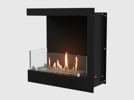Встроенный биокамин Lux Fire Угловой 490 S