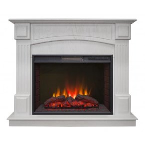 Каминокомплект RealFlame Carolina 25,5 WT с очагом Sparta 25,5 LED