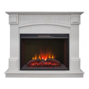 Каминокомплект RealFlame Carolina 25,5 WT с очагом Sparta 25,5 LED