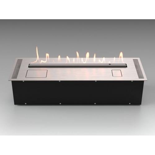 Автоматический биокамин Lux Fire Smart Flame 800 RC Inox