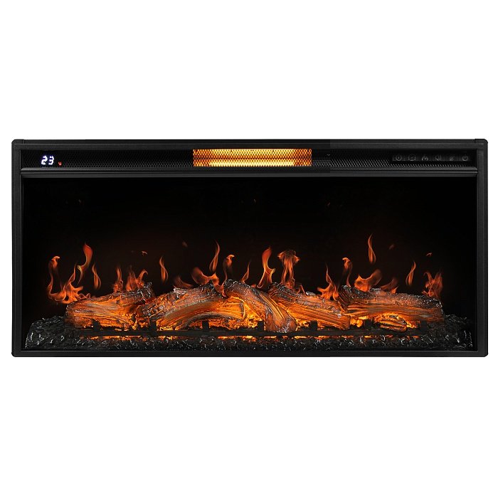 Каминокомплект Royal Thermo Aurora RTFP/P-AR40LS + портал Firelight California 40 белый