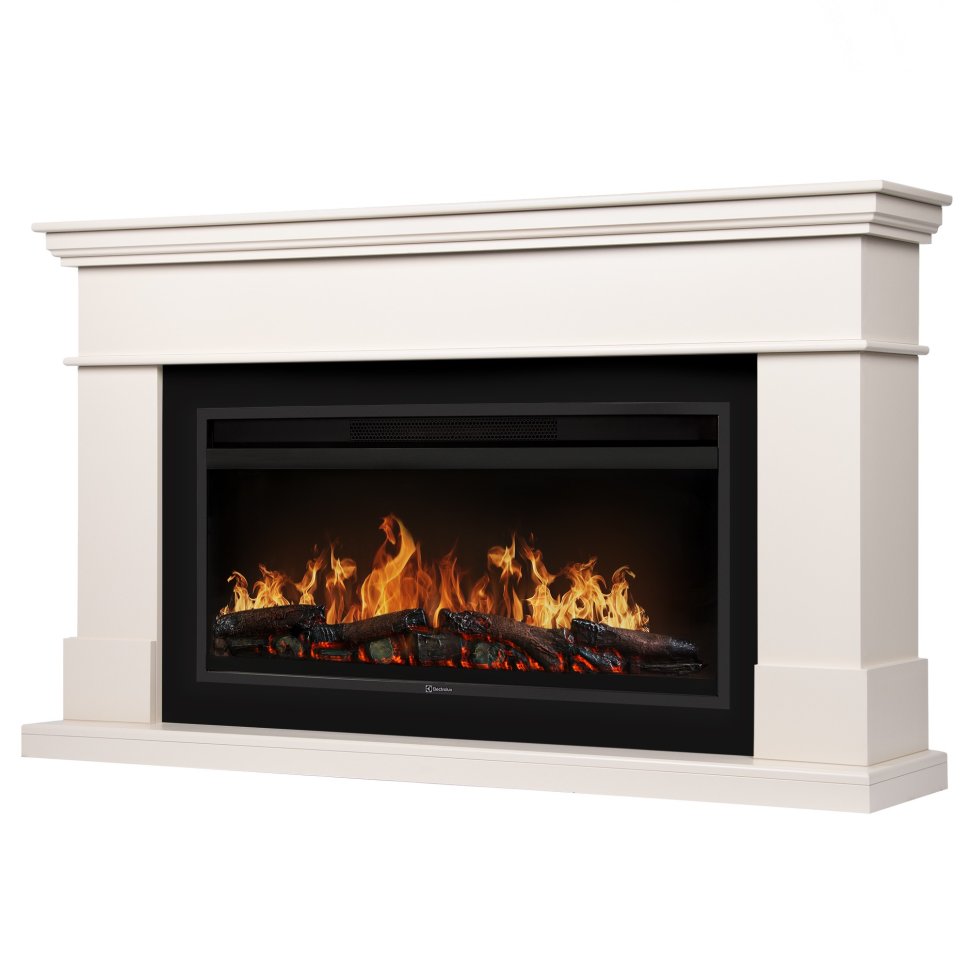 Каминокомплект Firelight California 42/40/36 + очаг Electrolux EFP/P-4220LS молочный — фото 2