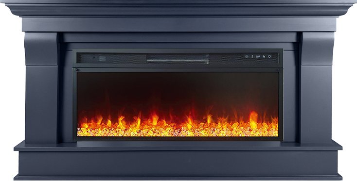 Каминокомплект Royal Flame Monaco с очагом Vision 42 LED (разборный) серый графит — фото 1