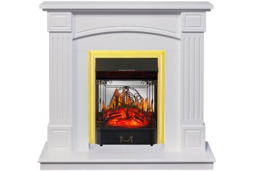 Каминокомплект Royal Flame Boston c очагом Majestic FX M Brass