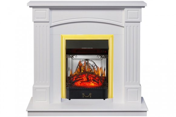 Изображение товара Электрокаминокомплект Royal Flame Boston с античным дизайном и имитацией пламени