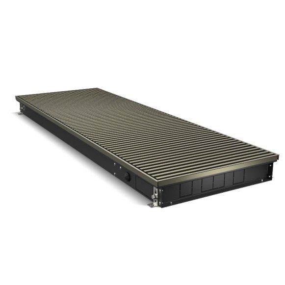 Изображение товара Внутрипольный конвектор Royal Thermo Atrium 75/400/1800-DG-U-DB стильный дизайн