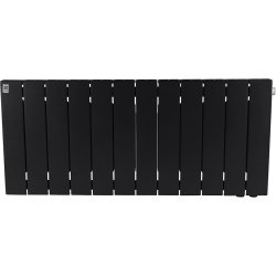 Биметаллический радиатор отопления Rifar Supremo Ventil SVR 350 12 секций нижнее правое подключение антрацит