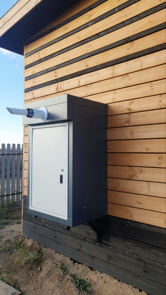 Котельная наружного размещения ТГУ-НОРД-С 35 серый Italtherm City Class 35 FR