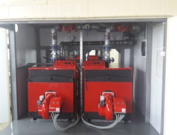 Котел газовый наружного размещения РЗКО WYBERG WS 350/350