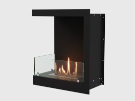 Встроенный биокамин Lux Fire Угловой 555 М