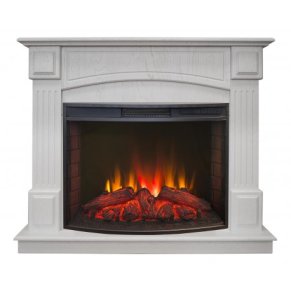 Каминокомплект RealFlame Carolina 25,5 WT с очагом Evrika 25,5 LED