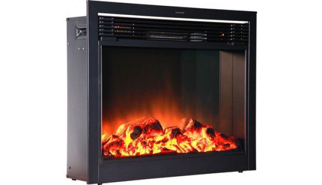 Каминокомплект Interflame Экстер средний дуб с очагом Jupiter GLS LED Black — фото 3