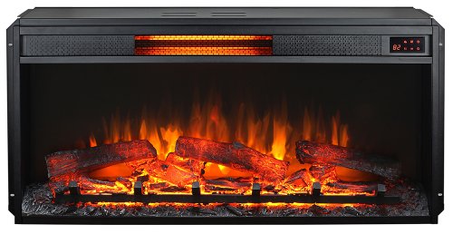 Каминокомплект Interflame МонБлан сланец с очагом Foton 36 LED FX QZ — фото 2