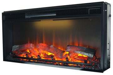 Каминокомплект Interflame МонБлан сланец с очагом Foton 36 LED FX QZ