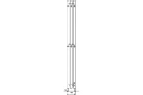 Электрический полотенцесушитель Primoclima Sol Q E Graphite 120*12 3