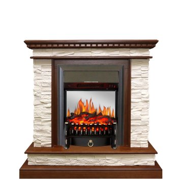Каминокомплект Royal Flame Calgary с очагом Fobos FX M Black