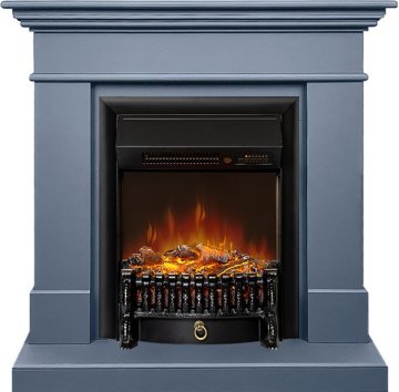 Каминокомплект Royal Flame California STD CRM (Разборный) с очагом Fobos FX M Black RC санд антрацит