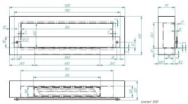 Биокамин напольный Zefire Constant 1200