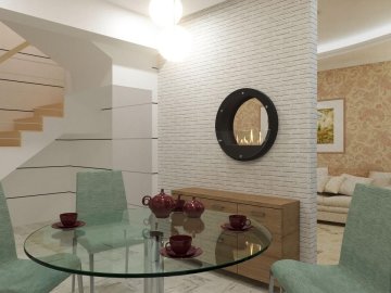 Встроенный биокамин Lux Fire Иллюзион 800 S