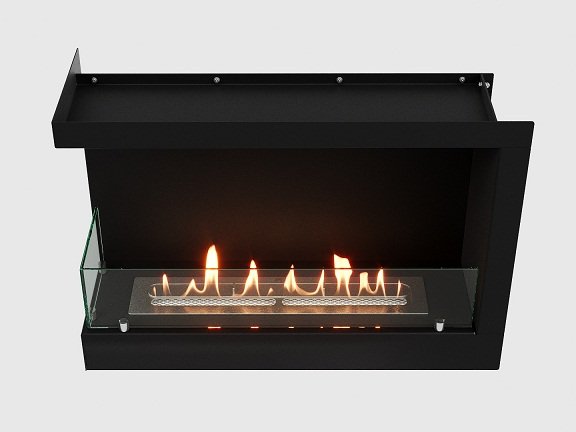 Встроенный биокамин Lux Fire Угловой 690 S