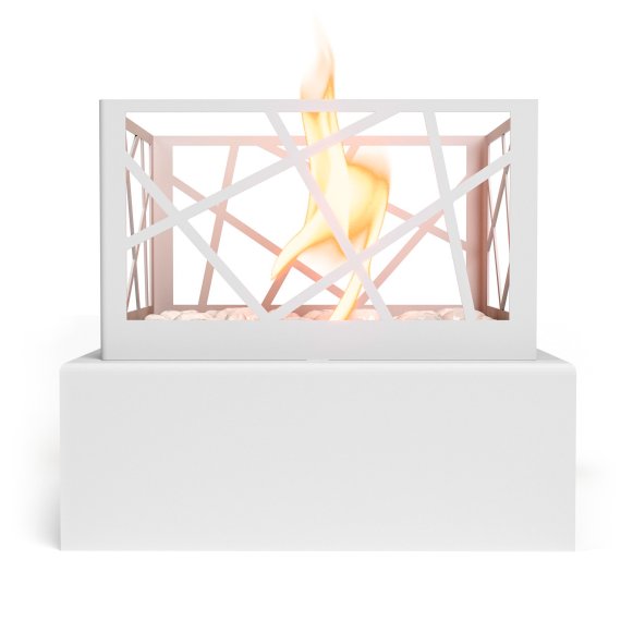 Изображение товара Настольный биокамин Firelight BFP-T185BFW Bonfire White для дома и интерьера