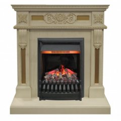 Каминокомплект RealFlame Corsica STD/EUG WT с очагом 3D Oregan
