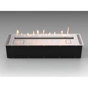 Автоматический биокамин Lux Fire Smart Flame 900 RC Inox