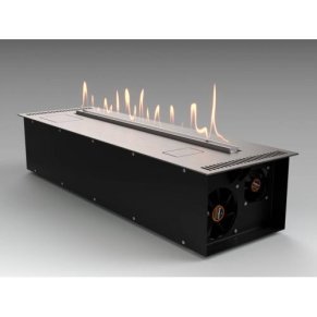 Автоматический биокамин Lux Fire Smart Flame 900 RC Inox