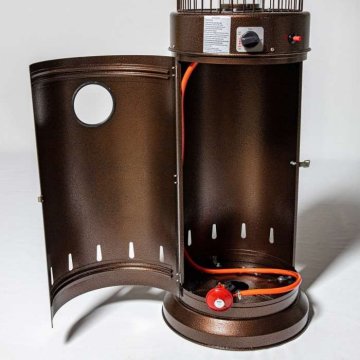 Уличный газовый обогреватель WWT 13D Pro Brown