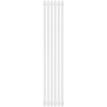 Стальной трубчатый радиатор Stout Tube QV40-1750-6 Quadro RAL1T104S9016 белый муар