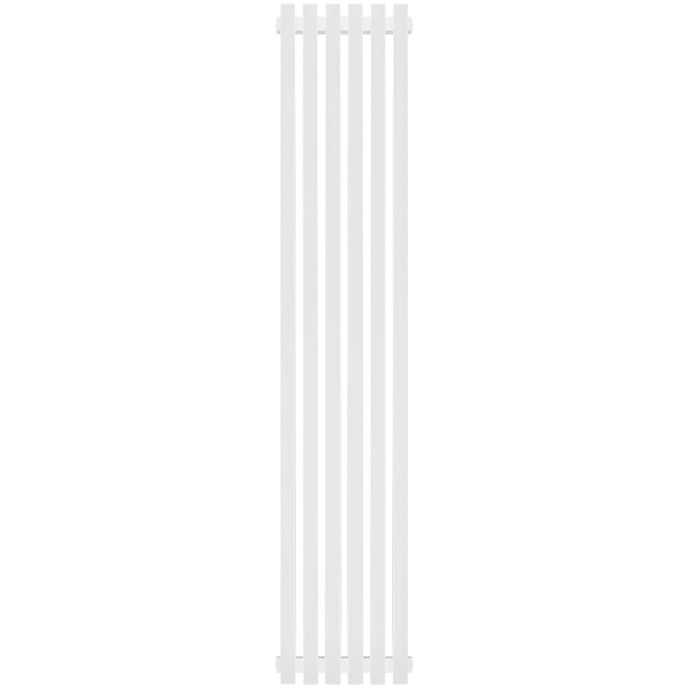 Стальной трубчатый радиатор Stout Tube QV40-1750-6 Quadro RAL1T104S9016 белый муар