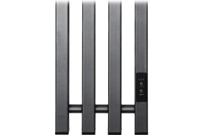 Электрический полотенцесушитель Primoclima Sol Q E Graphite 120*18 4