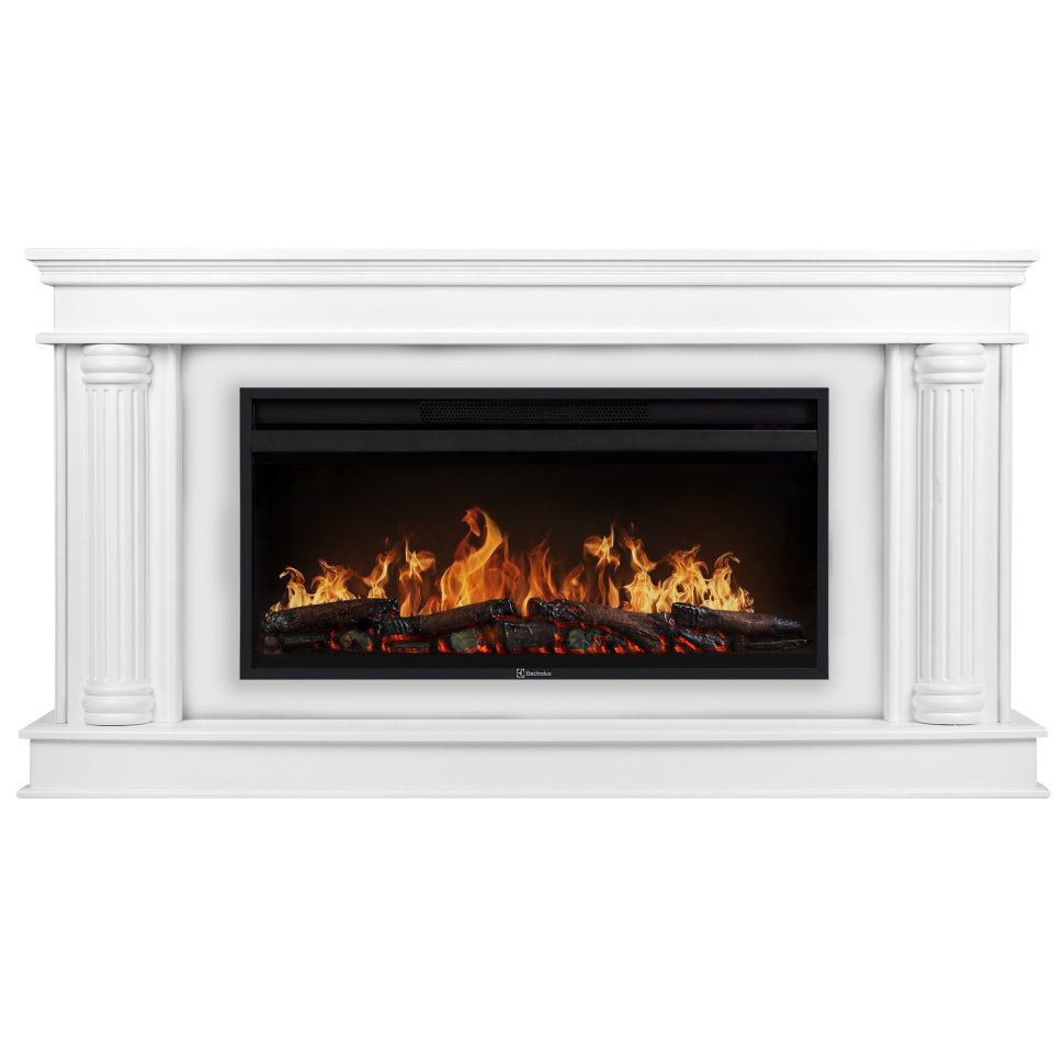 Каминокомплект Electrolux EFP/P-3620LS портал Olympia 42/40/36 белый