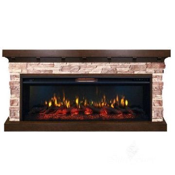 Каминокомплект Interflame Флегстоун с очагом FreeSpace 50 LED FX QZ