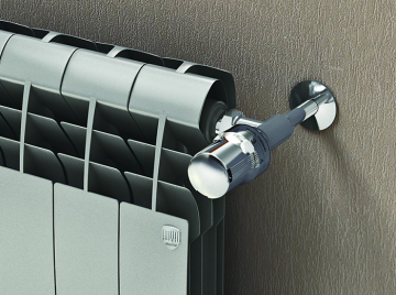 Биметаллический радиатор отопления Royal Thermo BiLiner 350 10 секций Silver Satin
