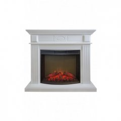 Каминокомплект RealFlame Leda 25,5 WT с очагом Evrika 25,5 LED