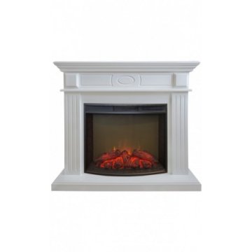 Каминокомплект RealFlame Leda 25,5 WT с очагом Evrika 25,5 LED