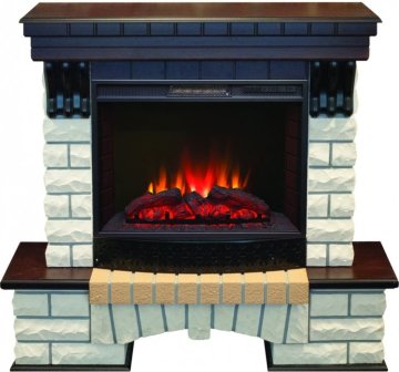Каминокомплект RealFlame Country 25/25,5 AO с очагом Sparta 25,5 LED