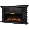 Каминокомплект Royal Thermo Aurora RTFP/P-AR40LS + портал Firelight Porto 40 камень черный шпон венге
