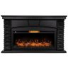 Каминокомплект Royal Thermo Aurora RTFP/P-AR40LS + портал Firelight Porto 40 камень черный шпон венге