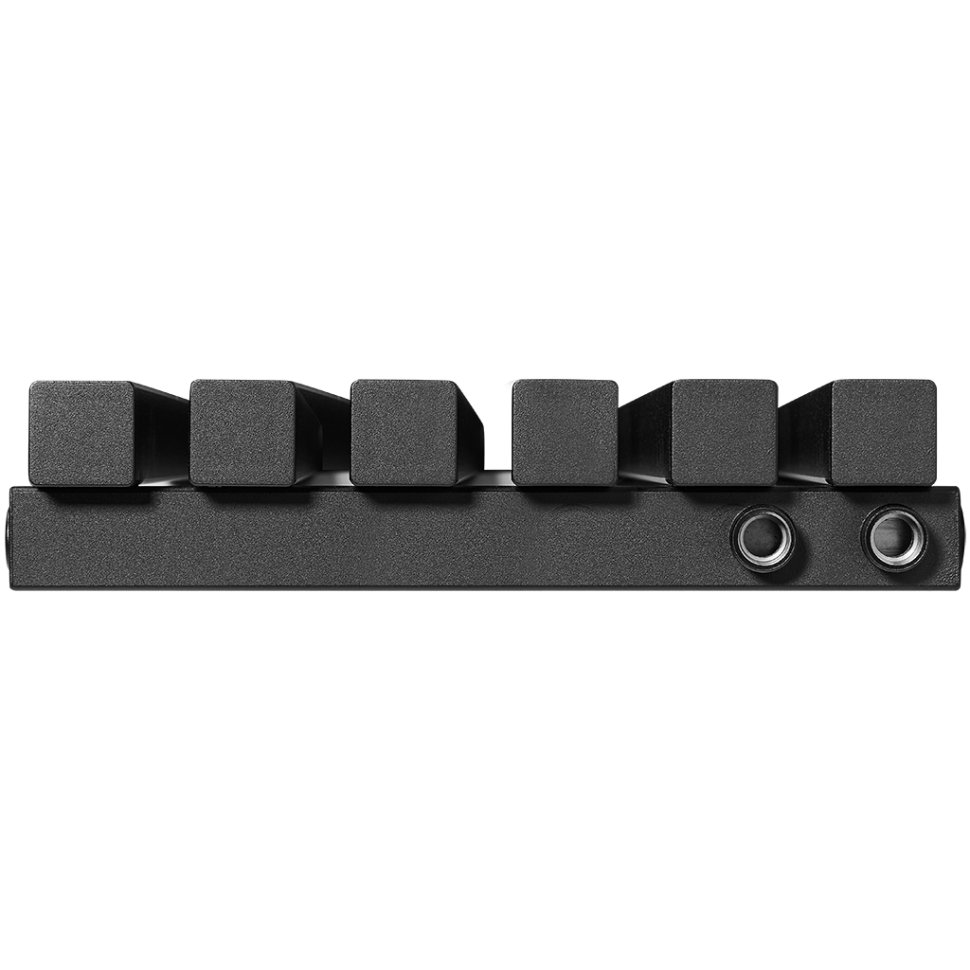 Стальной трубчатый радиатор Stout Tube QV40-1750-6-R Quadro RAL1T103S9005 черный матовый муар